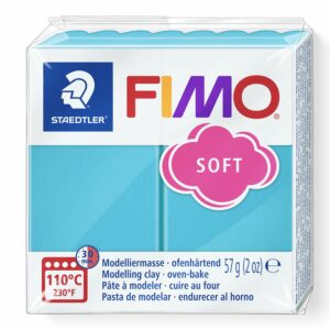 Fimo soft 57g Menthe dans l'emballage