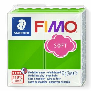 Fimo soft 57g Vert tropical dans l'emballage
