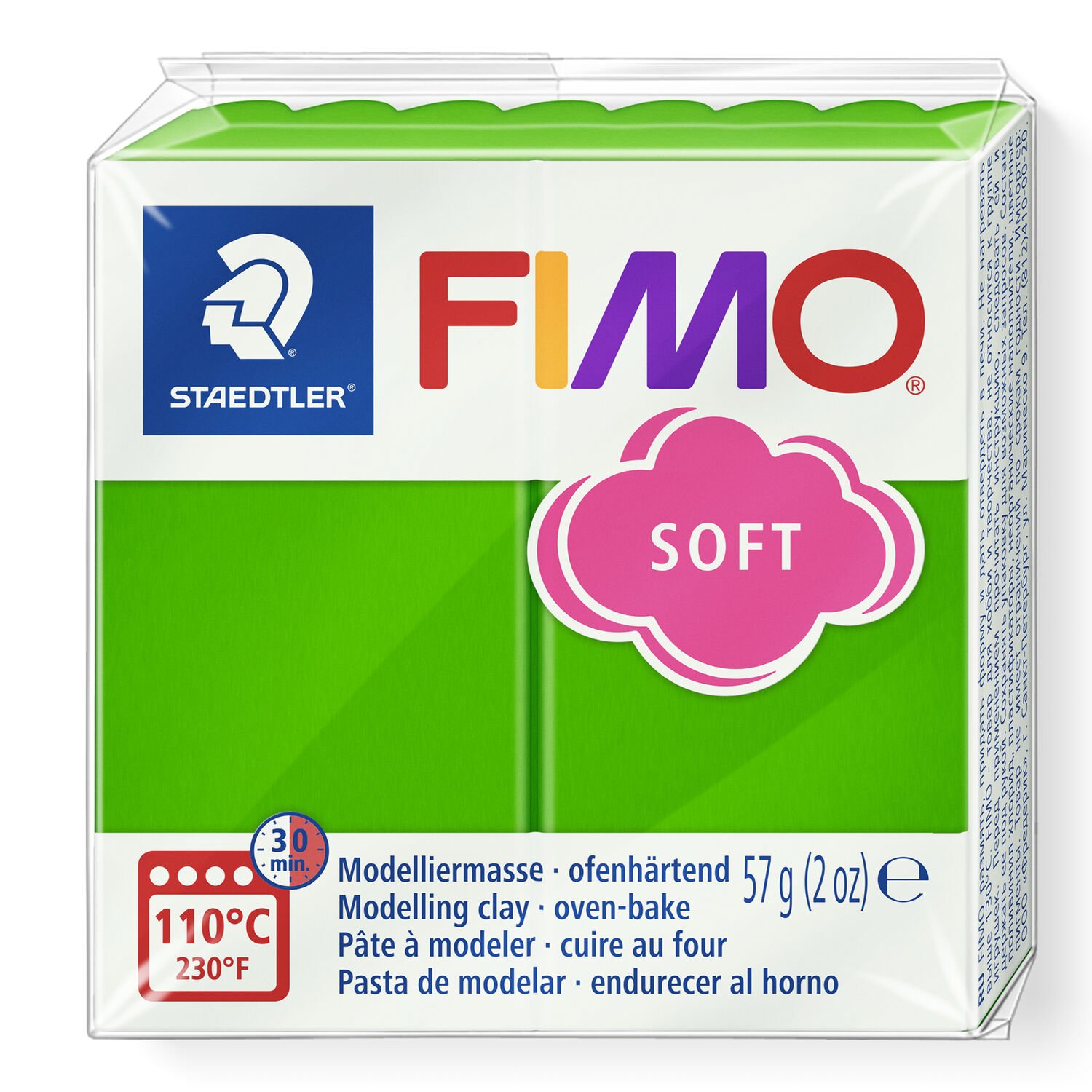 Fimo soft 57g Vert tropical dans l'emballage Fimo soft 57g Vert tropical dans l'emballage